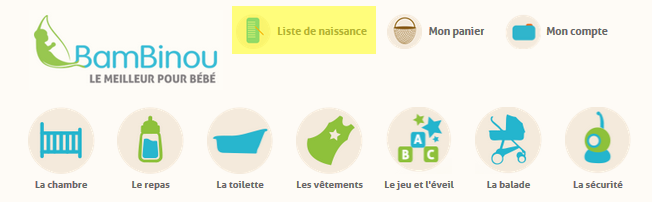 deplacer souris liste de naissance liste de naissance bambinou
