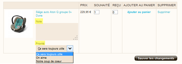 ajouter des precisions sur vos articles liste naissance bambinou ajouter des precisions sur vos articles bambinou